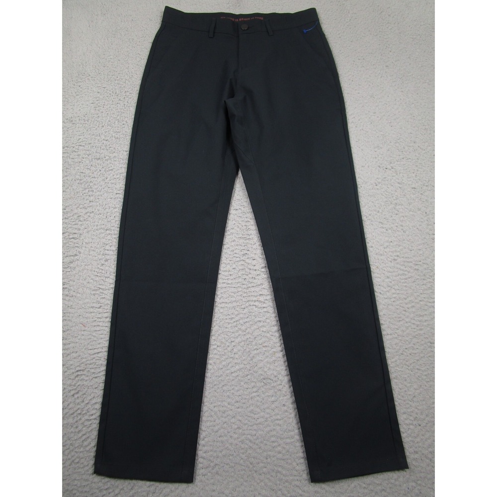 Marcus Pierce Pants Mens 29x30 Black Renegade Minimal Modern Preppy‎